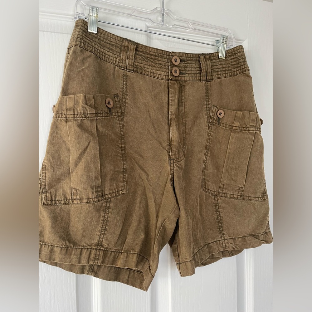Sundance Green Tencel Shorts Sz. 6